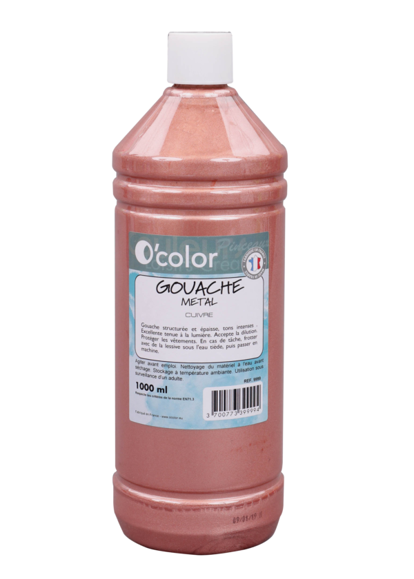 1880-Flacon-1000ml-PET-gouache-cuivre-OColor-FR